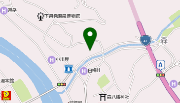 Gero Onsen Kisoyaの地図画像