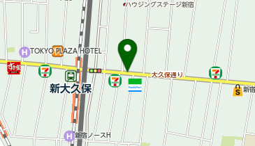 Rembrandt Cabin Shinjuku Shin-Okuboの地図画像