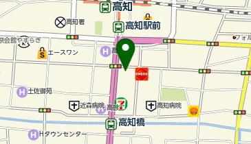 Kochi Pacific Hotelの地図画像