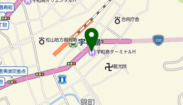 Uwajima Terminal Hotelの地図画像