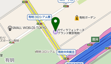 Hotel Villa Fontaine Grand Tokyo-ariakeの地図画像