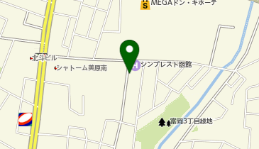 Simplest Hakodateの地図画像