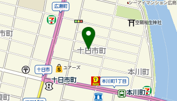 Hiroshima Peace Park Tokaichiの地図画像