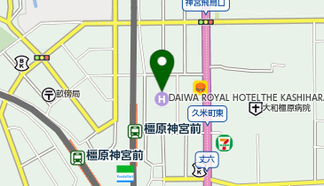 グランドメルキュール奈良橿原の地図画像