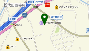 メルキュール長野松代リゾート&スパの地図画像