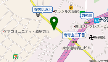 オークウッドレジデンス青山の地図画像