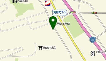 NPO むろらん仲間の家の地図画像