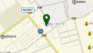 ホテル シーブリーズの地図画像