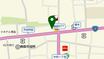 青森グリーンパークホテルの地図画像