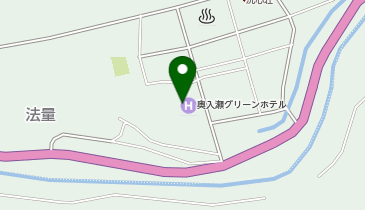 奥入瀬グリーンホテルの地図画像