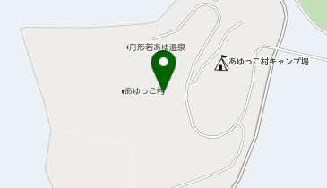 舟形若あゆ温泉「あゆっこ村」の地図画像
