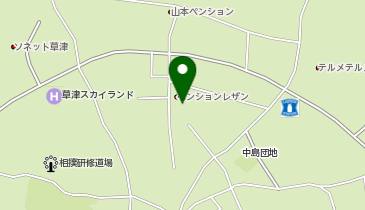 ペンションレザンの地図画像
