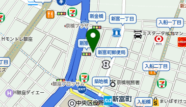 IMANO TOKYO GINZA HOSTELの地図画像