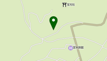 宿屋 白金家の地図画像