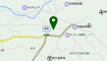 桃源の湯さかきやの地図画像
