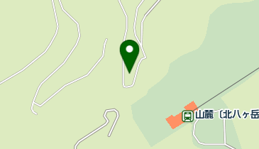 ペンション 山の朝の地図画像
