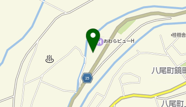 おわらビューホテルの地図画像