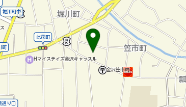 眠音ホテルの地図画像