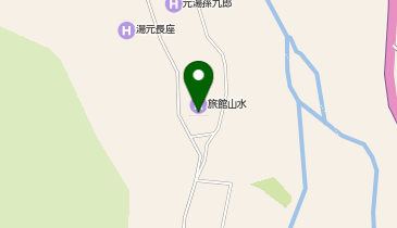 旅館山水の地図画像