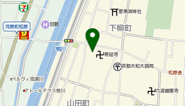町家レジデンスイン つき草庵の地図画像
