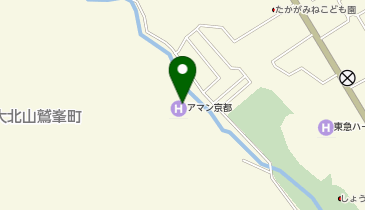 アマン京都の地図画像