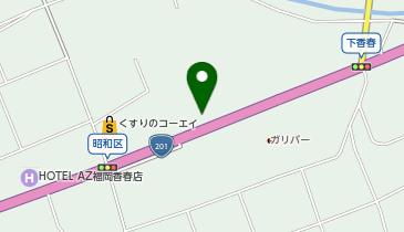 HOTEL R9 The Yard 田川香春の地図画像