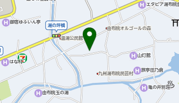 ゆふ館々の地図画像