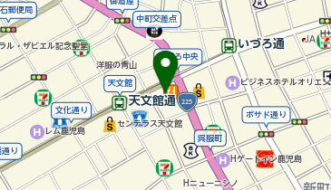 クインテッサホテル鹿児島天文館 Relax&Sleepの地図画像