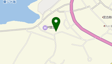 ヴィラアマルフィ パームスプリングス宮古島リゾートの地図画像