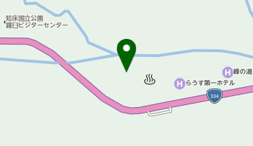 らうす餐荘の地図画像