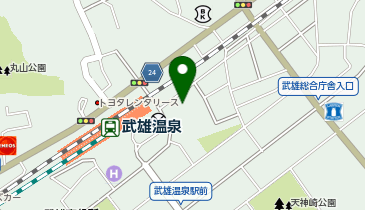 七彩ホテルの地図画像