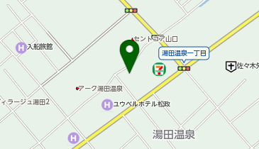 湯田温泉 翠山荘の地図画像