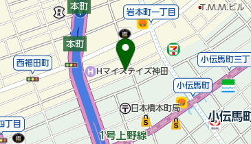 &AND HOSTEL KANDA(アンドホステル カンダ)の地図画像