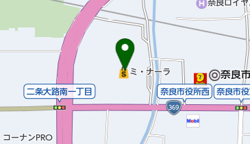 センチュリオンホステル奈良平城京の地図画像