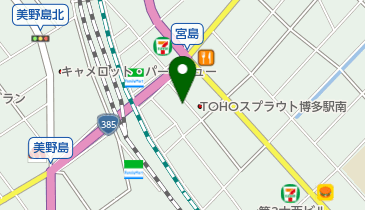 Residence Hotel Hakata10の地図画像