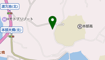 カラハーイもとぶの地図画像