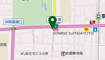 THE GARDEN -Hostel premium To-ji-の地図画像