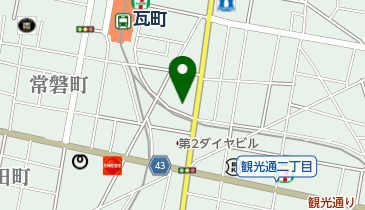 侍apartmentの地図画像