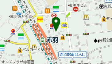 ホテルリブマックス赤羽駅前の地図画像