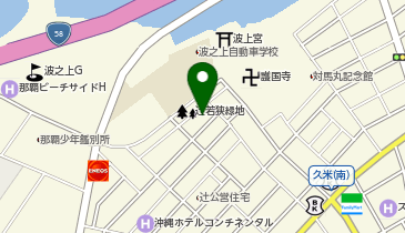 ホテル辻HBの地図画像