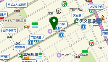 変なホテル鹿児島 天文館 鹿児島市 ホテル 2 0842 の地図 アクセス 地点情報 Navitime