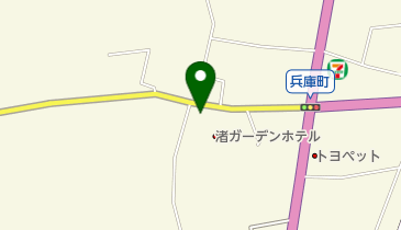 渚ガーデンホテルの地図画像