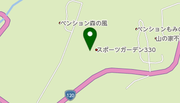 ペンション ワルツの地図画像