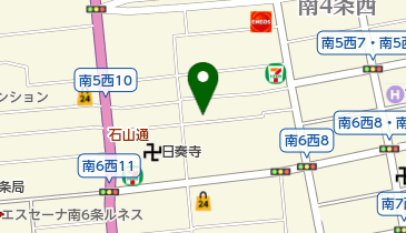 サッポロイン Nada 札幌市中央区 ペンション コテージ 064 0805 の地図 アクセス 地点情報 Navitime