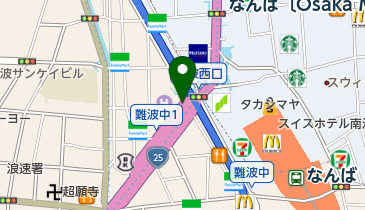 ホテル一栄の地図画像