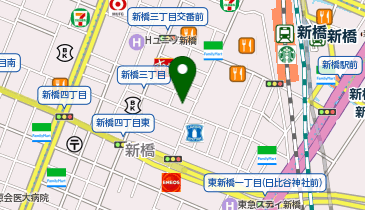 Hotel OWL Tokyo 新橋の地図画像