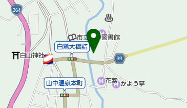 吉祥やまなかの地図画像