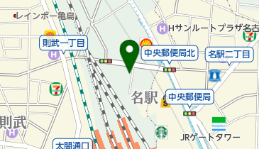 カプセルキャビンプチナゴヤの地図画像