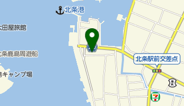 北条水軍ユースホステルの地図画像