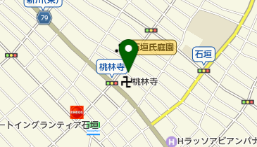 石垣島一棟貸切りのお宿ちゅら赤瓦の地図画像